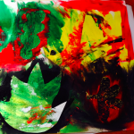 Alice regarde par la fenêtre. Алиса смотрит в окно