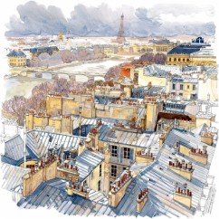 Monuments de Paris en russe. В Париже!