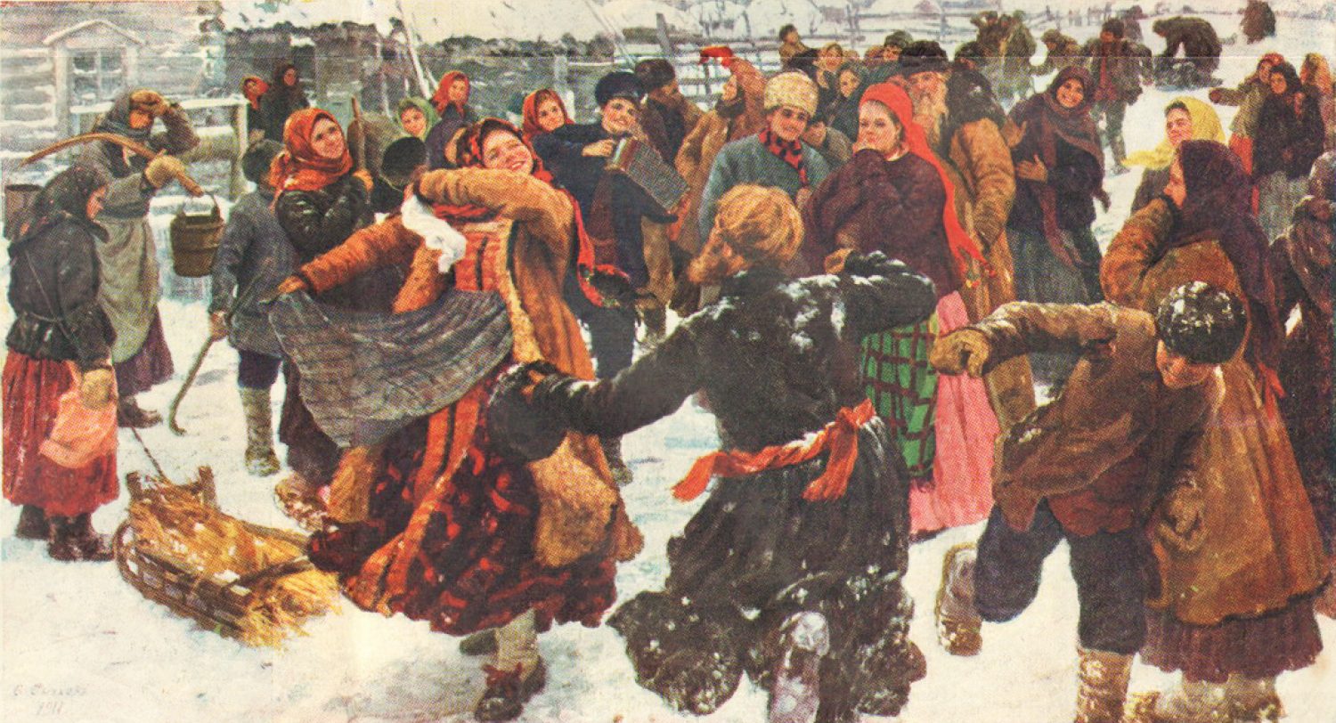 Ф. В. Сычков. Пляска. 1911 Ф. В. Сычков. Пляска. 1911