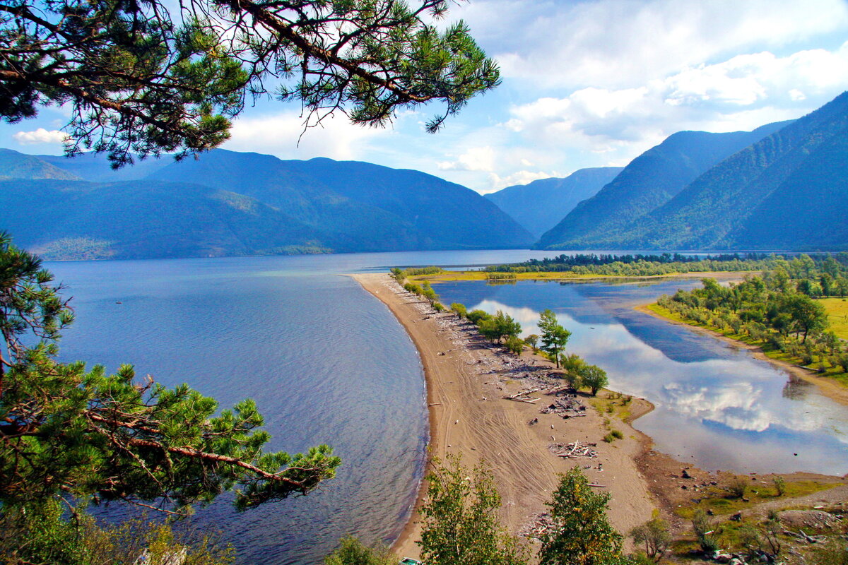 Montagnes-Altai-lac-Teletskoie-телецкое utilisé dans la page Séjour Linguistique en Altaï, en Sibérie | Août 2020